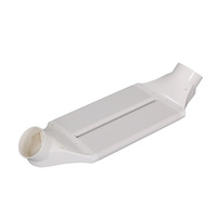Connecteur de conduit plat pour sortie d'air de CVC, en plastique, pour ventilateur de ventilation d'air frais