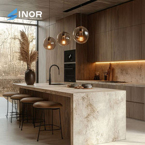 Meuble de rangement de cuisine extensible avec conception à largeur réglable et configurations d'étagères modulaires - Product Image 4