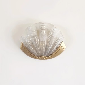 Lampe murale de style français avec abat-jour en verre, lumière LED, base d'ampoule E26, pour salon, chambre à coucher, hôtel - Product Image 2