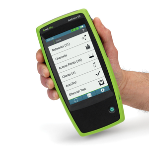 เครื่องทดสอบเครือข่ายไร้สายรุ่นใหม่ Netally(NetScout) AirCheck G2-TA-KT อุปกรณ์ทดสอบการสื่อสาร ความแม่นยำสูง 1 ปี มาตรฐาน IP66 - Product Image 2