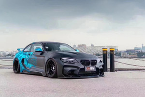 Kit carrosserie pour BMW M2 M235i, style IMP amélioré, pare-chocs avant et arrière, spoiler, capot, kit large pour M2 M235i - Product Image 3