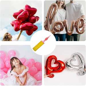 Pompe à <span class=keywords><strong>ballon</strong></span> manuelle à double <span class=keywords><strong>action</strong></span> bidirectionnelle pour ballons <span class=keywords><strong>de</strong></span> Noël, gonfleur à air manuel, article unique, pompe à ballons - Product Image 5