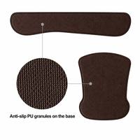Ensemble repose-poignets 2-en-1 en silicone pour clavier et souris, ergonomique, anti-douleur, base antidérapante pour bureau et gaming, vente en gros, personnalisable