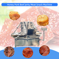 Ligne de production commerciale de viande séchée de porc, machine de formage et de cuisson pour snacks à base de viande