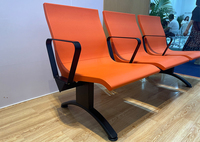 Vente chaude Hôpital Clinique Aéroport Chaise De Salle D'attente 3 Places Chaises D'attente