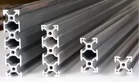 Profil en aluminium 6063 (série 6000) personnalisable Evertop, directement de l'usine, avec services de soudage et de pliage