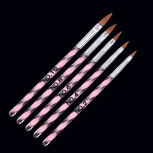 Carving Nail Tools Paint Pens 3D Nail Art UV Gel Polishing Paint Drawing Nail Brush Set Pen For Acrylic