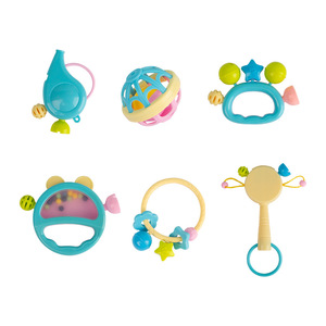 <span class=keywords><strong>Hochet</strong></span> casse-tête pour bébé Jouet pour bébé pouvant mordre et faire bouillir le <span class=keywords><strong>hochet</strong></span> pour apaiser le jouet Puzzle - Product Image 1