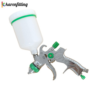 1 ensemble de pistolets de pulvérisation professionnels HVLP, buse de 1,4 mm, 500 cc, alimentation par gravité, outil pneumatique sans fil, usage domestique -001 - Product Image 3
