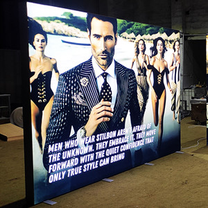 Tùy chỉnh 10x10 vải LED hộp đèn hiển thị gian hàng nhôm Modular thiết kế không khung cho triển lãm Thương mại và triển lãm - Product Image 6