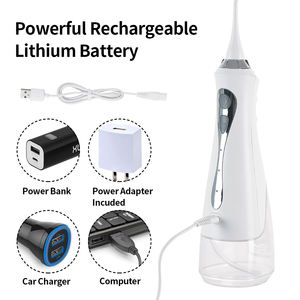 Irrigador Oral retráctil de presión de agua eléctrico inalámbrico portátil 2025, limpiador de dientes Dental recargable, hilo dental - Product Image 5