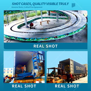 Mini Montaña Rusa Infantil para Exteriores, Atracción para Parques Temáticos y Centros <span class=keywords><strong>de</strong></span> Entretenimiento Familiar, Capacidad para 20 Personas, 1.8m/s - Product Image 6