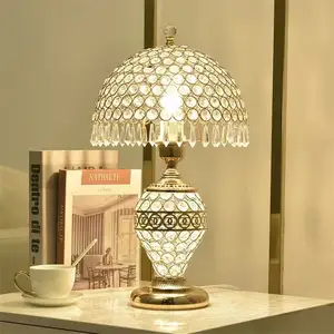 Новый продукт, стильная гостиничная лампа для защиты глаз, Современная классическая настольная лампа в стиле ретро, опаловое стекло