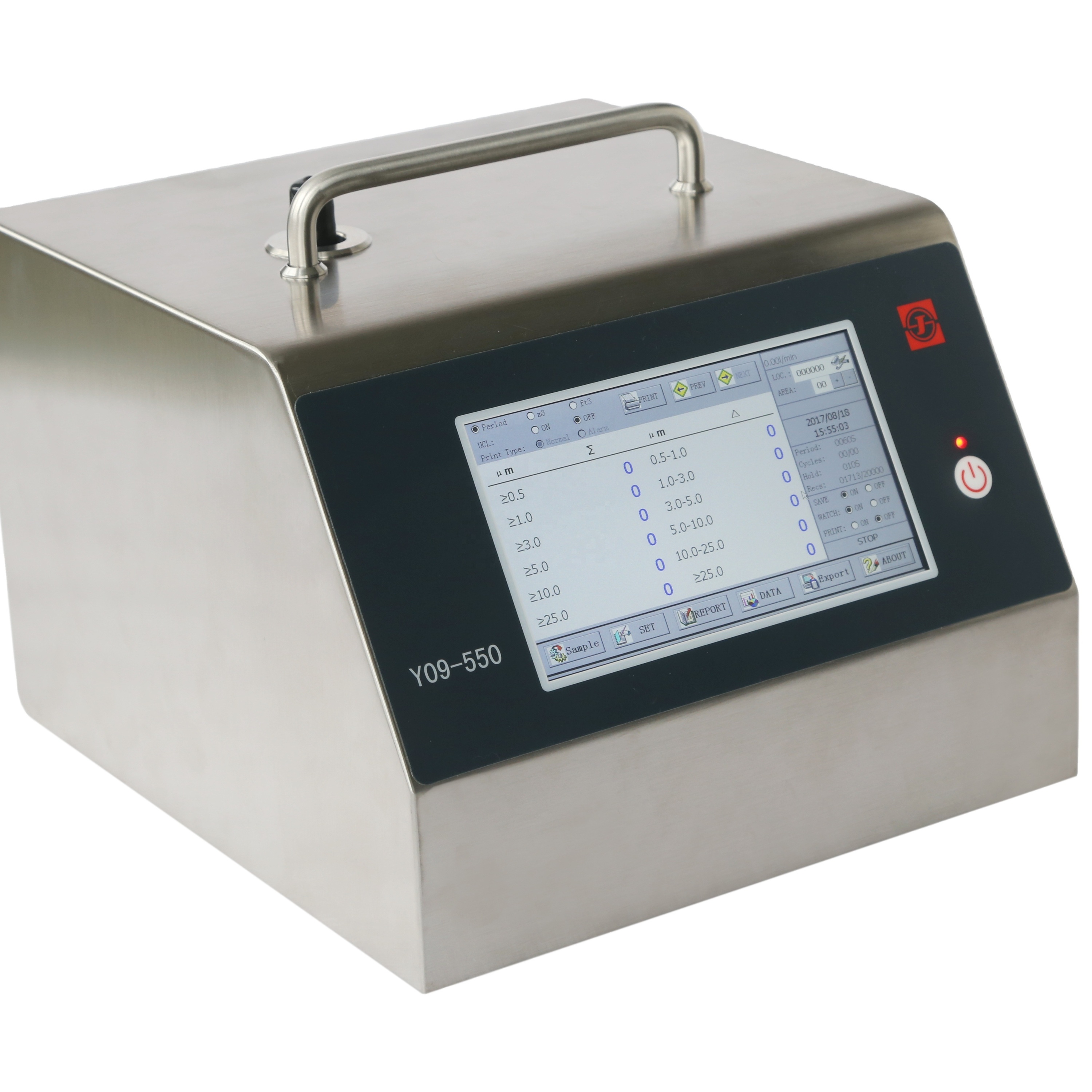 Y09-550 Portable Particle Counter