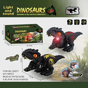 Giocattoli in Plastica all'Ingrosso, <span class=keywords><strong>Personaggi</strong></span> Cartoon Versione Q, Divertenti Dinosauri Comprimibili con Luci e Suoni, per Età 4-12+ Con GCC/CE - Product Image 6