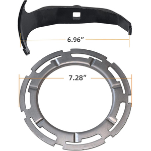 Công Cụ Khóa Bình Nhiên Liệu Vòng Công Cụ Bơm Nhiên Liệu Người Gửi Loại Bỏ Công Cụ Cài Đặt Tương Thích Với Ford Chrysler Dodge Chevy BMW OEM 6599 - Product Image 2