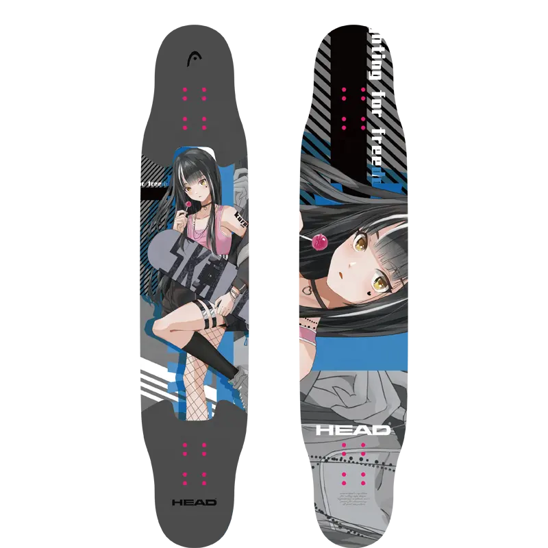 Factory Custom Logo High Quality Teenage Long Boards Longboarding Land Surf Skateboard For Adult