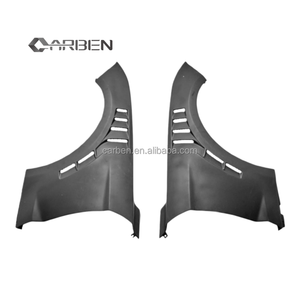 Ford Mustang GT Ecoboost Oto Parçaları 2015-2023 Yeni Durum Çekme Kancası Kesikleri İçin AC Tarzı Karbon Fiber FRP Genişletilmiş Çamurluk Havalandırması - Product Image 1