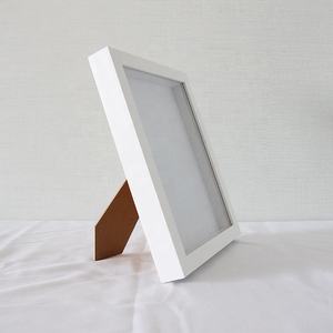 Cornice a scatola profonda 2 cm in <span class=keywords><strong>legno</strong></span> di teak colorato, per regalo con pampas artificiali - Product Image 4