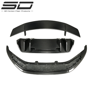 Lèvre avant, diffuseur arrière et aileron arrière en fibre de carbone SD de haute qualité pour kit carrosserie Audi R8 Vors, directement de l'usine, haute performance - Product Image 1
