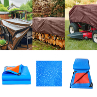 Bâche imperméable professionnelle en polyéthylène, bâche robuste pour tente de camping et abri extérieur, protection imperméable