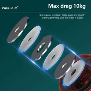 ORJD KD500-7000シリーズ7 + 1 BBギャップレススピニングスプール最大ドラッグ10kg金属海水淡水ユニバーサル - Product Image 4