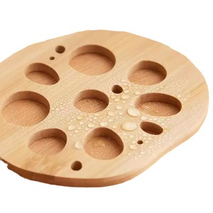 Lotus Root Slice Heat Insulating <b>Mats</b> Round Table <b>Mats</b> For Bowl Cup <b>Plate</b> Placemats With 4 Or 6 Base Options - Product Image 5