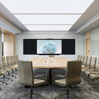 Pantalla Interactiva Plana 4K UHD de 85 Pulgadas, Pizarra Inteligente con Pantalla Táctil, Android/Windows, 120Hz, para Aulas Escolares y Reuniones