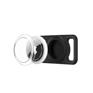 Étui de protection étanche en silicone souple anti-perte <span class=keywords><strong>compatible</strong></span> avec Apple <span class=keywords><strong>Airtag</strong></span>, pour collier pour chien et chat - Product Image 1