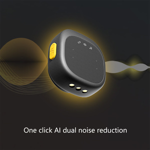 D07 Mini Lavalier Micro Không Dây Thu Kép AI Giảm Tiếng Ồn Dài Khoảng Cách Truyền Dẫn Mini Micro - Product Image 3