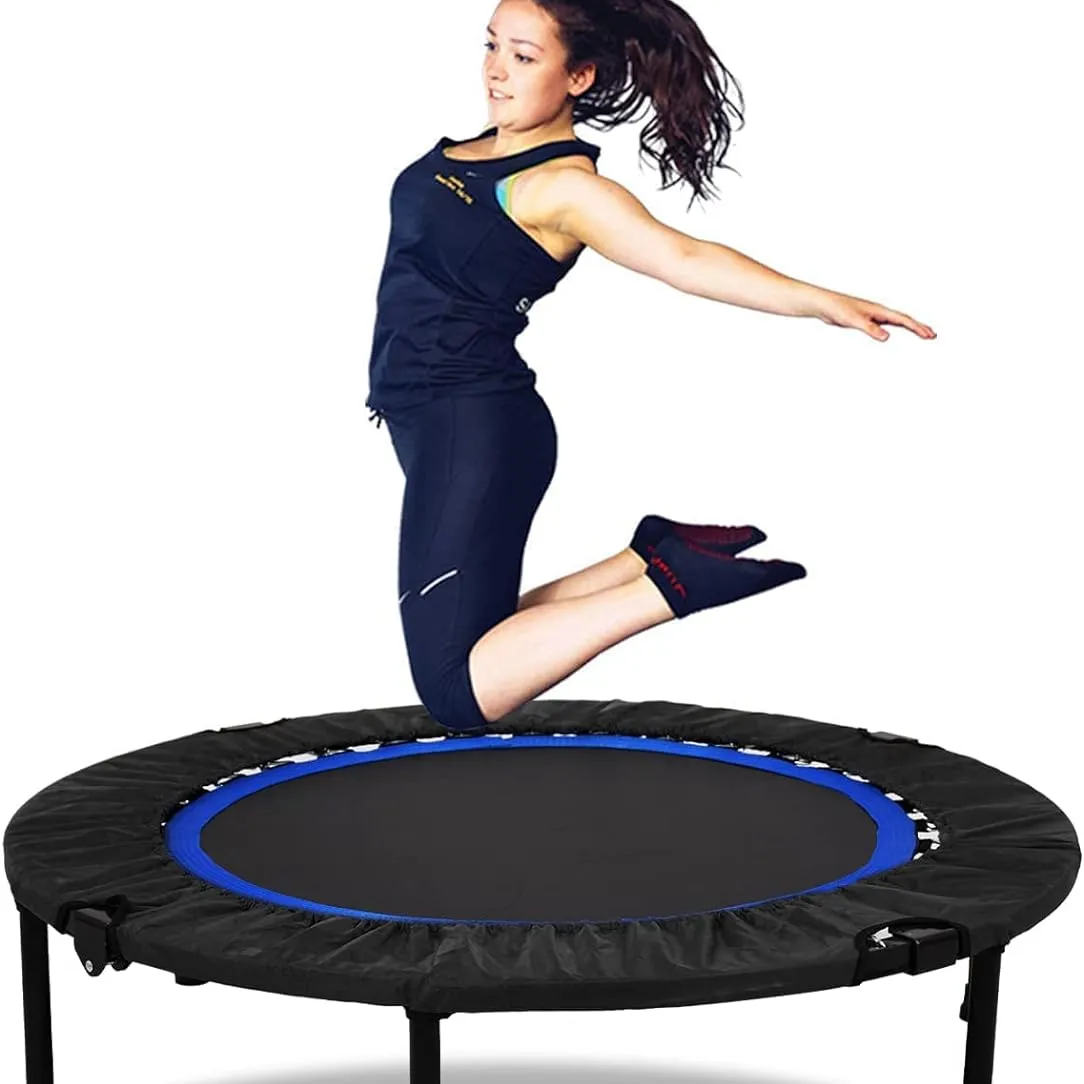 Mini trampolini Fitness da 40 pollici, adatti per adulti e bambini allenamento Indoor/Outdoor carico massimo 150KG