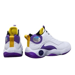 Chaussures de sport pour hommes 2026 en cuir PU, antidérapantes, respirantes, pour le basketball, la course, l'été et le printemps, à la mode, imperméables en PVC - Product Image 2