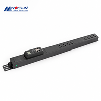 PDU intelligent à affichage numérique LCD, prise EU, PDU intelligent pour centre de données, importateur pour achats en gros en Indonésie