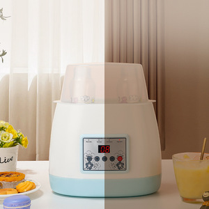 Nouveau chauffe-biberon électrique XB-06P avec affichage numérique, orange, bleu, vert, plastique, alimentation 220V AC - Product Image 4