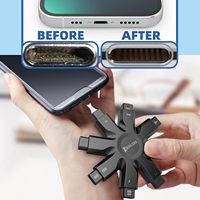 Kit de nettoyage de téléphone portable Ordilend pour Android/iPad - Port de charge, prise casque, montre connectée - Élimination de la poussière