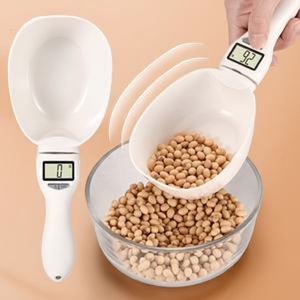 Cuchara Medidora Digital Inteligente con Pantalla de Peso para Uso en la Cocina, Báscula Electrónica de Plástico para Cocinar y Hornear - Product Image 1