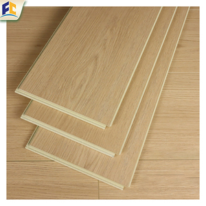 แผ่นไวนิลกันน้ำมีกาวในตัวแผ่นไม้โอ๊คแผ่นพื้น<span class=keywords><strong>ยาง</strong></span>แผ่นที่เชื่อมต่อกันกันน้ำมีสไตล์ - Product Image 2