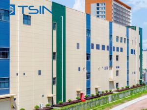 Bâtiment en acier moderne préfabriqué ASTM A36 <span class=keywords><strong>pour</strong></span> entrepôt atelier bureau maison abri voiture chambre salle de bain salon école - Product Image 2