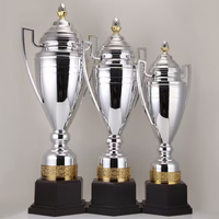 Nouveau Trophée Sportif Populaire Personnalisé en Métal Argenté pour Compétitions Sportives, Médaille en Bronze avec Logo Personnalisé