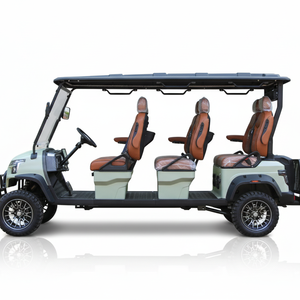 Véhicule <span class=keywords><strong>de</strong></span> <span class=keywords><strong>golf</strong></span> électrique surélevé 6 places, 48V Lithium, certifié CE, 4 roues, couleur personnalisable – Offre Spéciale - Product Image 5