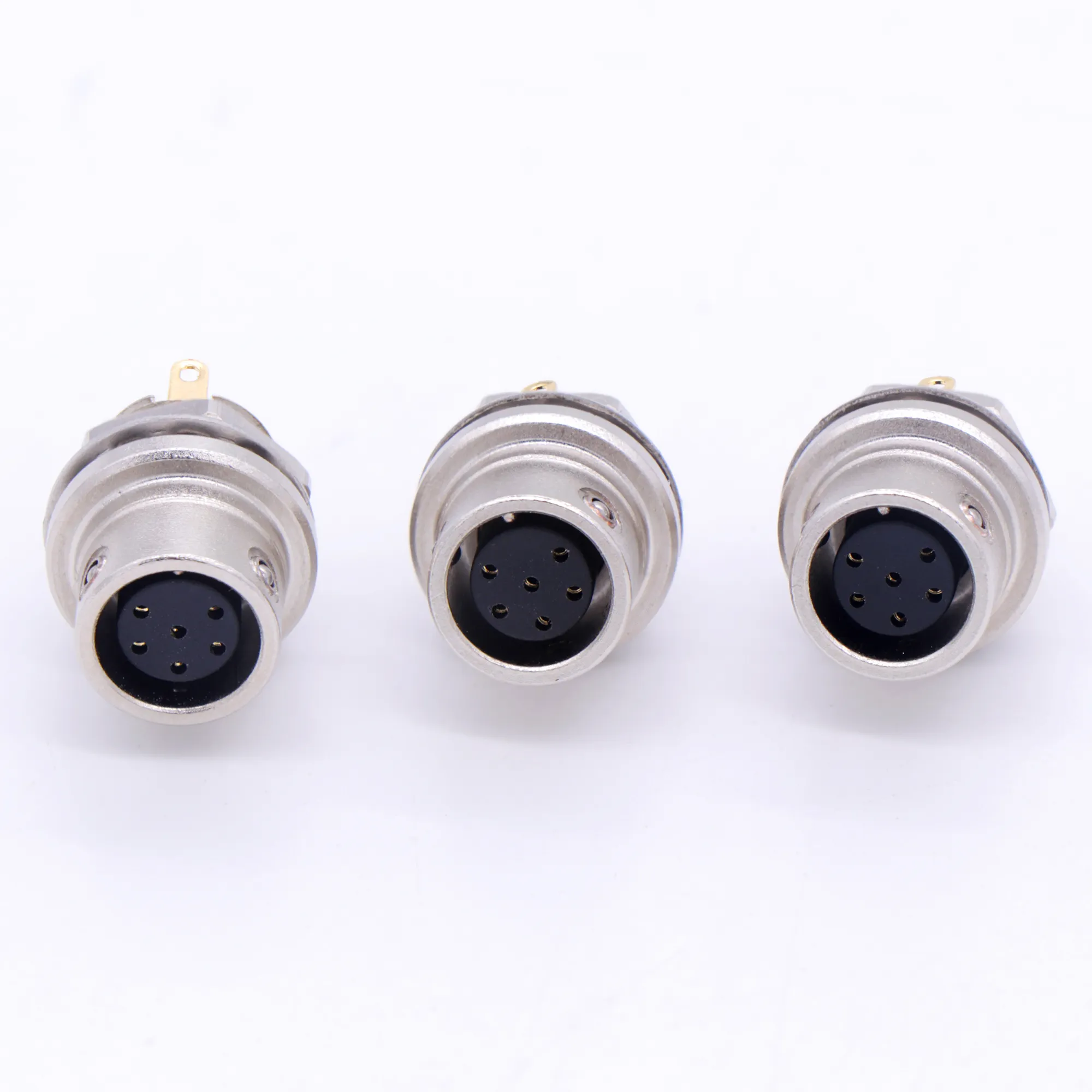 GLM series Square automation equipment Vitrified 4 core B code Gum coating Hermetic waterproof plug connectors