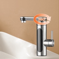 Prix usine direct 230v 3300w 3s chauffage chauffe-eau électrique instantané sans réservoir robinet pour cuisine