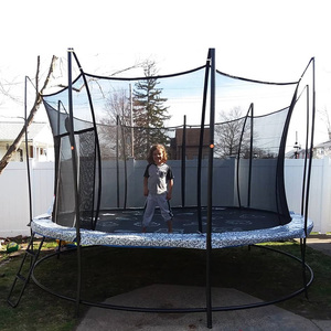 <span class=keywords><strong>Mini</strong></span> <span class=keywords><strong>trampoline</strong></span> commercial de 12 pieds bon marché pour enfants avec enceinte de sécurité et garçon à vendre - Product Image 5