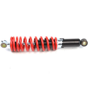 Ressort de Suspension d'amortisseur avant arrière rouge de 305mm pour <span class=keywords><strong>50cc</strong></span> 70cc 90cc 110cc 125cc ATV Go Kart Buggy Pit Bike Dirt Bike - Product Image 1