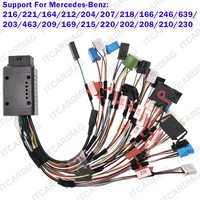 Câble d'alimentation 12V pour plateforme de test de serrures ELV Mercedes-Benz, compatible VVDI pour la programmation de clés en cas de perte totale de clés Benz