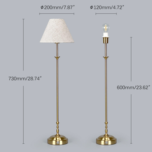 Lampada da Terra LED Moderna Nordica Senza Fili, Ricaricabile, con <span class=keywords><strong>Paralume</strong></span> in Tessuto a Forma di Fiore, per Arredamento Casa, Soggiorno e Camera da Letto - Product Image 4