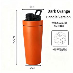 Modern 304 Stainless Steel Shaker Cup <b>Large</b> Capacity Insulated Fitness Sports <b>Mug</b> New High-Appearance Vacuum Protein Powder - Product Image 3