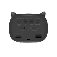 Réveil numérique de bureau lampe de nuit table mignonne enfants sommeil machine sonore lumières réveil