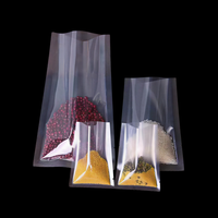 Sacs d'emballage alimentaire personnalisés à surface lisse, sacs en polyéthylène transparent de qualité alimentaire, sachets sous vide thermoscellables, sacs sous vide en nylon