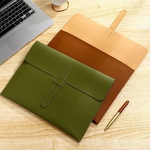 PU Leather <b>A4</b> Durable Modern <b>Folder</b> & Document Bag for Promotional Gifts Embossed Design Business & Exam Use - Product Image 1